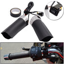 12V Motorcycle ATV Scooter Snowmobile Handlebar Warm Heated Grip Pads w/ Switch