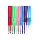 12pcs Crocheted Metal Stainless Steel Bolts Round Knitted Wool Needle Sets