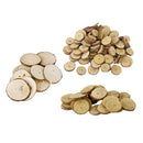 140 Pieces Assorted Wooden Slices Wooden Pieces Wooden Pendants Ornament