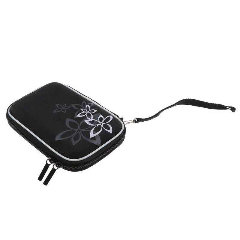 Shockproof Carry Case Hard EVA Pouch Bag Portable External Hard Drive Black