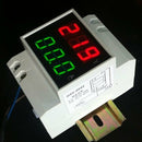 D52-2042 AC 80-300V Digitial LED MultiFunction Meter Voltmeter Ammeter Use S3W9