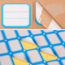 240 Pcs Self Adhesive Sticky Blank Label Paper Label Can Be Classified New