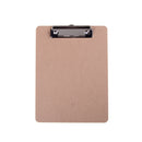 Wooden A5 File Paper Clip Wood Writing Board Metal Clip Document Clipboard 3C