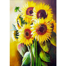 5D DIY Full Drill Diamond Painting Sunflowers Cross Stitch Embroidery Kits