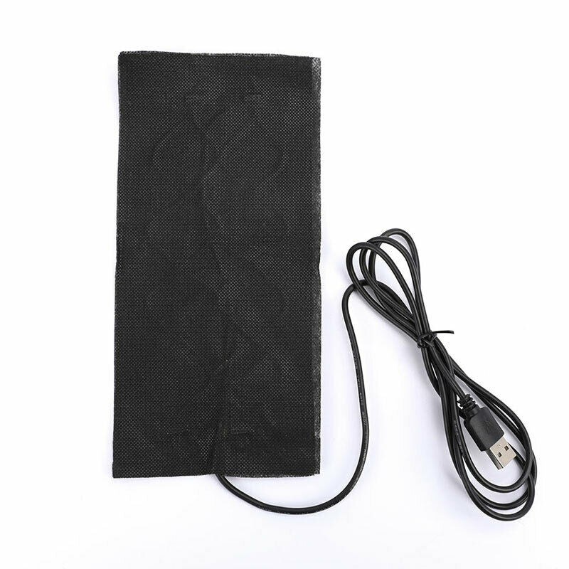 5V 15x20cm USB Heated Jacket Coat Vest Accessories Carbon Fiber Heated Pads  Nw