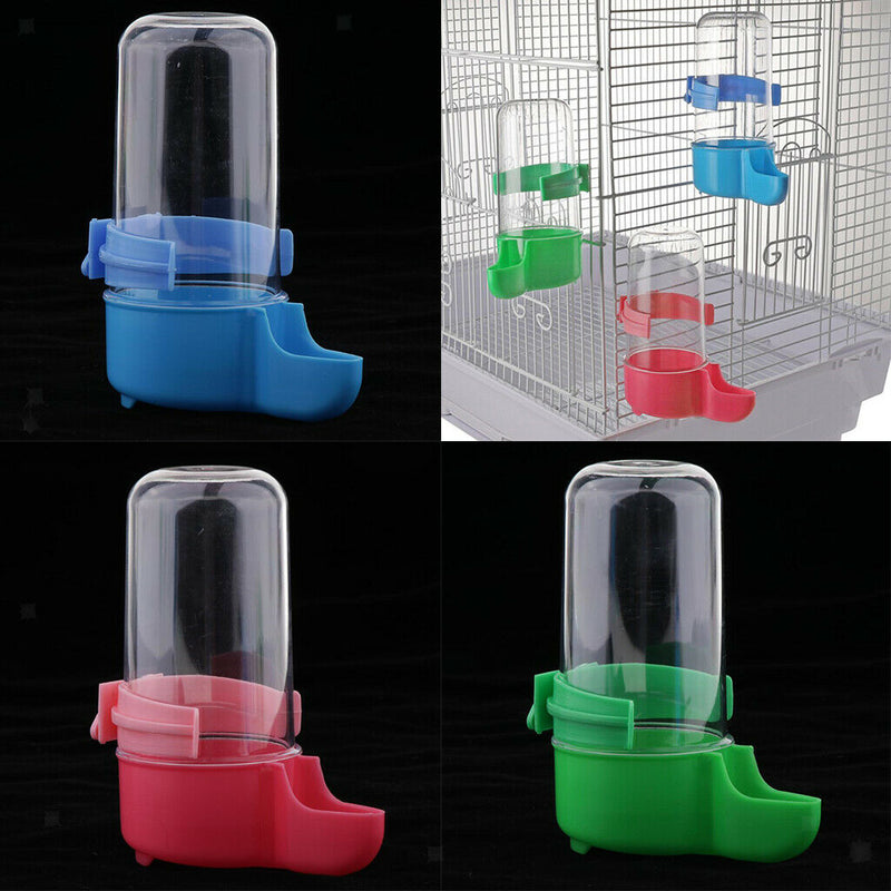 3 Pack Automatic Bird Waterer Feeder, Bird Feed Water Dispenser - Plastic Pet