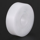 1 x 626 deep groove ball bearing plastic glass 6 * 19 * 6mm, white
