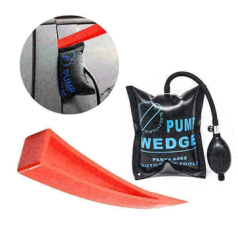 1 Set Car Air Pump Wedge Auto Door Window Inflatable Pump Wedge Pad Repair H3W1