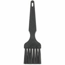 Black 4 x 4cm Plastic Flat Handle Anti Static ESD Brush