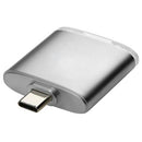 1X(New Type C 2-In-1 Card Reader Type C Otg Card Reader Sd/Tf Card Reader
