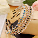 Women Girl's Crystal Rhinestone Jewelry Headband Hairband Hair Band Accessori Hn
