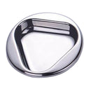 Stainless Seasoning Dish Sugar Spice Dipping Bowl Appetizers Plate Triangle