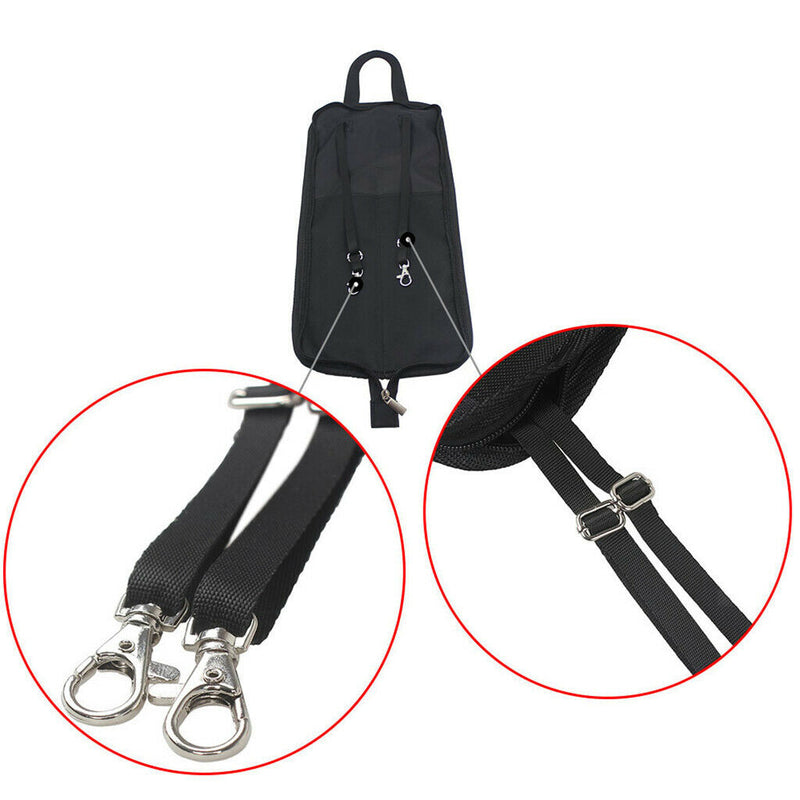 Black Durable Waterproof Oxford Cloth Carry Bag for Baguette