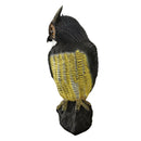 Realistic Owl Decoy Garden Protection Repellent Bird Scarer Control Scarecrow