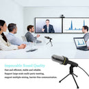 Condenser Microphone with Tripod PC Online 3.5mm Omnidirectional Speaker