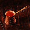 Coffee Wooden Handle Turk Turkish Coffee Pot 320Ml Coffee Turk Turkish Copp