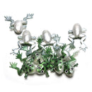10x Artificial Lifelike Soft Baits Frog Lures Fishing Tackle Bait Silicone 4c3c