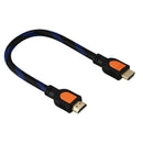 Ethernet HDMI Male to HDMI Male m/m Adapter Cable 30cm 12" for TV Computer