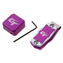 Magnetic Billiard Chalk Holder Pool Cue Sticks Accessory with Clip Purple