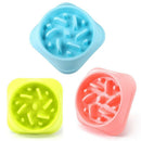 1 Pcs Popular Pet Dog Bowl Plastic Slow Feeder Bowl, Bloat Stop Dog Puzzle  T3N9