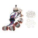 Guitar Circuit Wiring 2V/2T Pickup Selector Potentiometer Switch Black