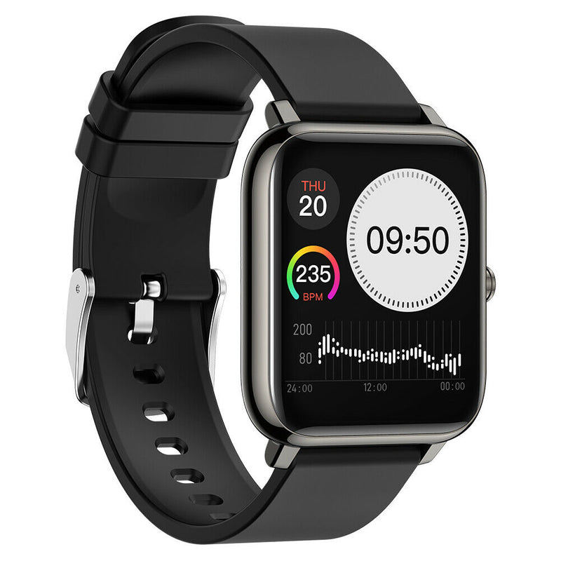 P22 Smart Watch Blood Pressure Heart Rate Monitor Sport Smartwatch (Black)
