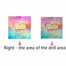 The Sandy beach heart-shaped 5d diy diamond painting cross stitch of diamon I7Q4