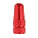 Tyre Tire Valve Air Caps Cover Screw Car Bike Bicycle Motorbike Red