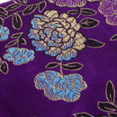 Guzheng Nail Tape Storage Bag Silk Brocade Jewelry Pouch Bag Purse Purple