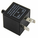 12V 3-Pin LED Adjustable Car Flasher Flash Relay For Turn Signal Light CF13 Hn
