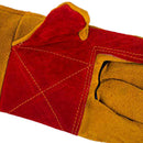 60cm Long Sleeves Welding Gloves Heat Resistant Stove Fire BBQ/Camping/Cook