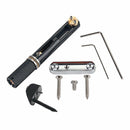 Bass Bridge Precision 5 String Bass Metal Single Headless Round Bar Bridge Kit