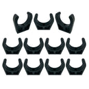 10pc 1-3/4" Nylon Boat Hook Kayak Paddle Holder Split Clip Paddle Rod Keeper