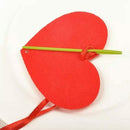 50 PCS 7cm Plastic Crochet Hooks Knitting Needles Set Random Color X4B2