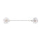 Retro Shawl Clips with Chain - Pack of 3 - Cardigan Shrug Sweater Clips Clasp,