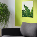 Tropical Palm Leaf Print Banana Leafs Wall Art Painting Picture on Canvas S