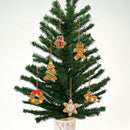 Christmas Ornament Polymer Clay Pendants Tree Hanging Gift Decoration