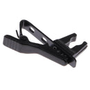 Microphone Tie Clip Collar Clip Holder 5mm for Meeting Interview Black