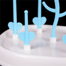 New Baby Bottle Drying Rack Baby Bottle Rack Tree Straight Stlye Cleaning OZ