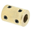 Robot shaft 8mm coupler copper motor rigid coupling tight screws F4S3