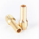 10Pcs Drill Chucks Collet Bits Brass 0.5-3.2mm 4.3mm Shank fr Rotary Tool@H ^