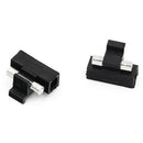2 Pcs Inlet Male Power Socket With Fuse Rocker Switch, 5A Fuse 3 Pin Iec320