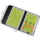 Sports Soccer Dry Erase Erasable Coaching Board with Magnetic Chess Pieces for