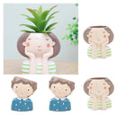 4pcs Pot Succulent Planter Pot Small Planter Home Desktop Garden Decoration