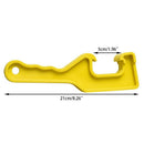 Bucket Lid Wrench-Open/Lift Lids on 5 Gallon Plastic Buckets&Small Pails-Ye P5Y7