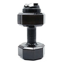 75 Oz (2.2 L) Dumbbell Shaped Water Bottle | Big Capacity | BPA Free | Flip Q8I1