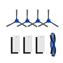 Set of 11 Vacuum Cleaners Replacement Parts Kit - Main Brush + Side Brushes +