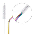 Stainless steel straws iridescence colors Fits 20 oz Tumbler, Extra Long Re