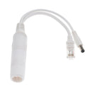 Passive PoE Power Over Ethernet Splitter Waterproof Adapter 24V to 12V 2A