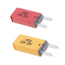 2pcs 20A+10A ATM Mini Blade Fuse Color Coded Car Boat Electrical Protection